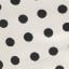 Polka Dot Strapless Shirred Asymmetrical Hem Bandeau Top
