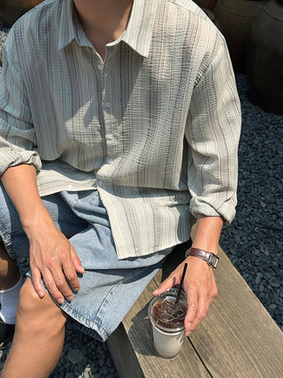 Bird Multi-Stripe Shirt