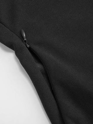 Jersey Boat Neck Ruched Crop Top