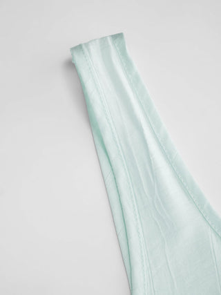 Oversized Square Neckline Lace Trim Mini Nightdress