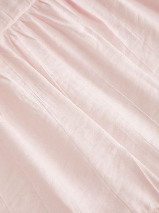 Oversized Square Neckline Lace Trim Mini Nightdress