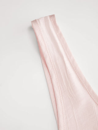 Oversized Square Neckline Lace Trim Mini Nightdress