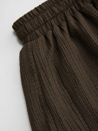 Double Layered Baggy Pull-On Shorts