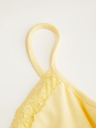 V-Neck Lace Trim Cami Top