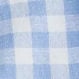 Cotton Gingham Boat Neck Drawstring Wide Leg Jumpsuit