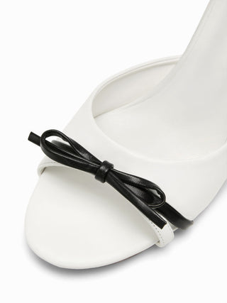 BOWKNOT KITTEN HEEL SANDALS For Date Party/Clubbing Wedding