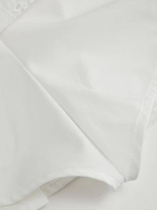 Cotton Cotton Sweetheart Eyelet Bralette & Mid Rise Skirt Loungewear Set For Daily Casual Home