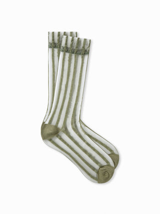 STRIPED CREW SOCKS