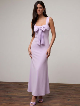 Sweetheart High Rise Bowknot Maxi Mermaid dresses