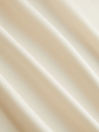 Satin Cowl Neck Lace Panel Mermaid Maxi Dress