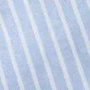 Cotton-blend Striped Ruched Tie Back Maxi Dress