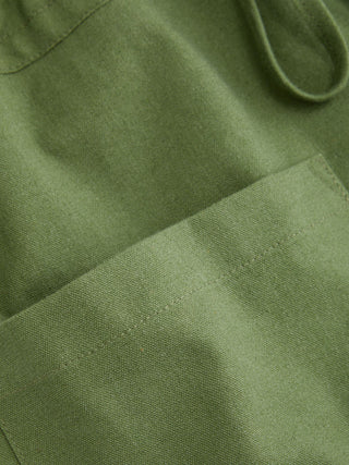 Woven Linen-blend Square Neck Mid Rise Drawstring Oversized Wide Leg Jumpsuit For Daily Casual Vacation
