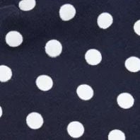 High Stretch Cotton-blend Low Rise Polka Dot Flared Trousers