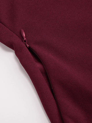 Jersey Boat Neck Ruched Crop Top