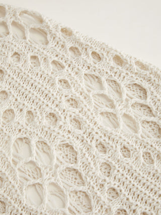 Crochet Knit Crochet Asymmetrical Neck Hollow Out Oversized Cape Top For Daily Casual Vacation
