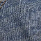 Washed Denim Low Rise A-line Mini Skirt With Metal Detail