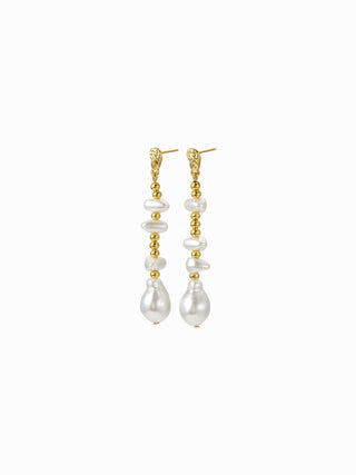 Artifical Pearl FAUX PEARL BEADED DROP EARRINGS  For Date Party/Clubbing Wedding