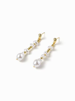 Artifical Pearl FAUX PEARL BEADED DROP EARRINGS  For Date Party/Clubbing Wedding