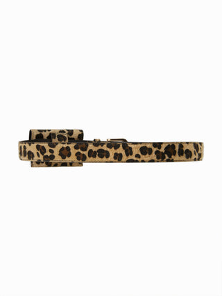 LEOPARD PRINT POCKET BUCKLE BELT For Music Festival/Live House Party/Clubbing