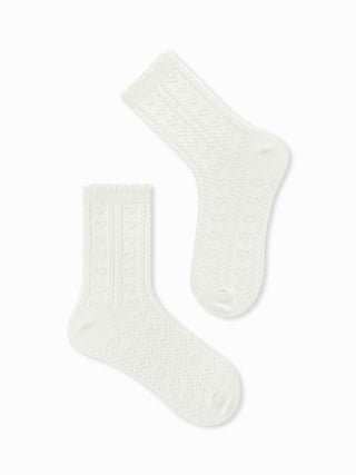 4 PAIRS CRIMPED TRIM CREW SOCKS SET