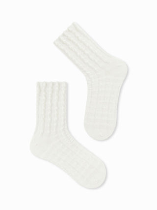 4 PAIRS CRIMPED TRIM CREW SOCKS SET