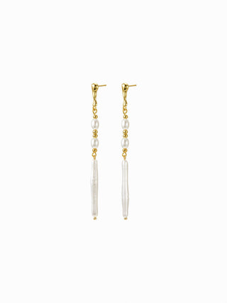 Artifical Pearl FAUX PEARL BEADED DROP EARRINGS  For Date Party/Clubbing Wedding