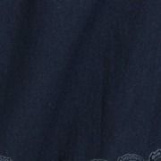 Cotton-blend Scoop Neckline Puff Sleeve Ruched Lace Trim Blouse