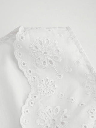 Jacquard Jacquard Floral Broderie Anglaise Textured A-line Mid Rise Maxi Skirt For Daily Casual Date