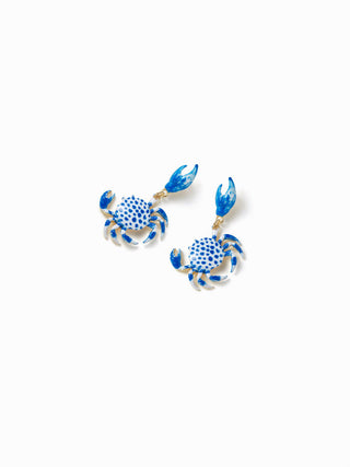 CRAB DROP EARRINGS