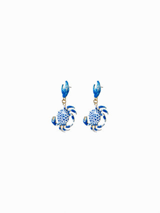 CRAB DROP EARRINGS