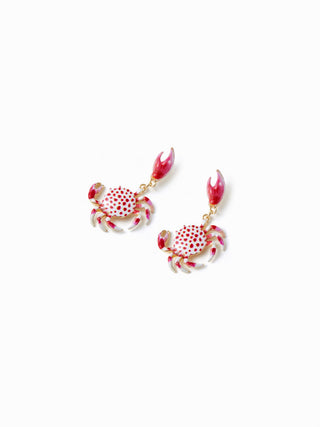 CRAB DROP EARRINGS