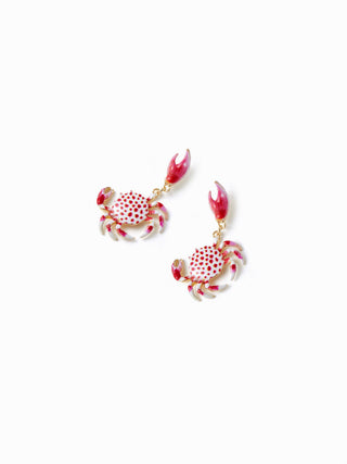 CRAB DROP EARRINGS