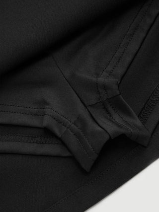 Woven Low Rise Metal Detail A-line Mini Skirt For Daily Casual Work