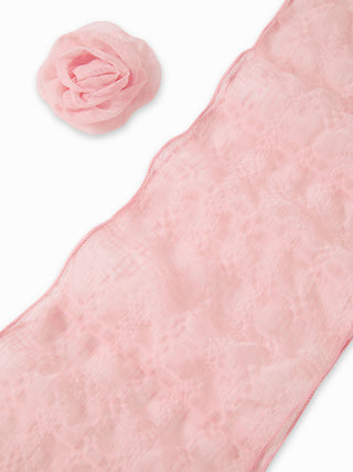 FLOWER DECOR SCARF For Party/Clubbing Picnic Vacation