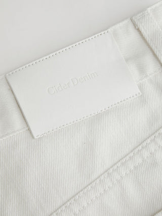 Denim Mid Rise Metal Detail Pocket Shorts
