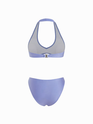 Halter Neckline Cheeky Bikini Set