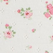 Cotton-blend Floral V-neck Lace Trim Cami Top