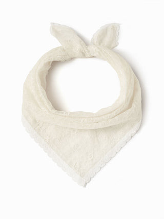 FLORAL LACE SQUARE HEADSCARF For Party/Clubbing Vacation