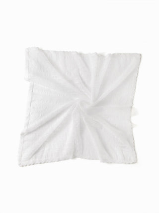 FLOWER LACE SQUARE HEADSCARF