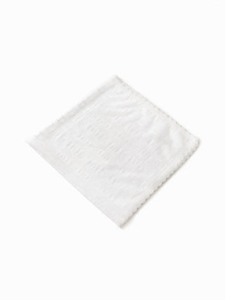 FLOWER LACE SQUARE HEADSCARF