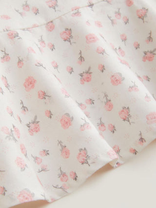 Crop Top Summer Tops Summer Tops Cute Tops Cute Summer Top Woven Cotton-blend Floral Square Neck Puff Sleeve Lace Trim Bowknot Peplum Blouse For Daily Casual Picnic