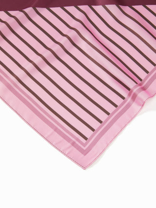STRIPED SQUARE HEADSCARF For Music Festival/Live House Party/Clubbing