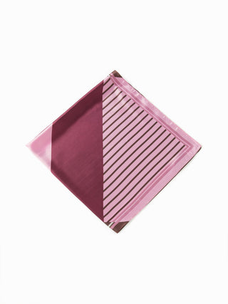STRIPED SQUARE HEADSCARF For Music Festival/Live House Party/Clubbing