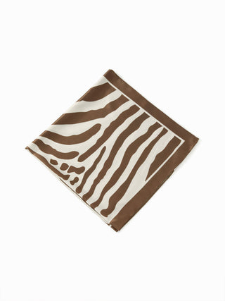 STRIPED SQUARE HEADSCARF
