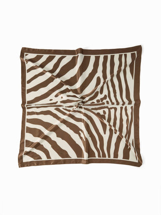 STRIPED SQUARE HEADSCARF