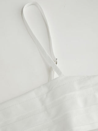 Cotton-blend Square Neck Flared Maxi Dresses