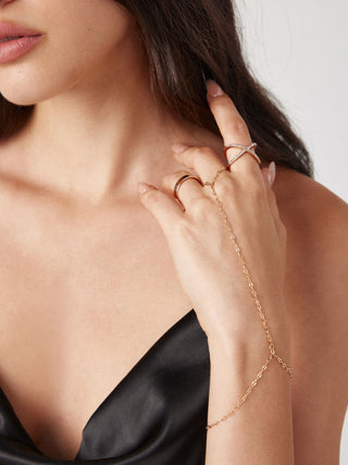 CLASSIC HAND CHAIN BRACELET For Date Party/Clubbing Wedding