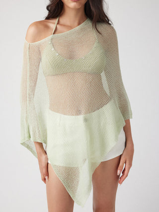 CLASSIC KNITTED CAPE