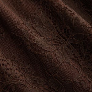 Lace Round Neckline A-line Mini Dress