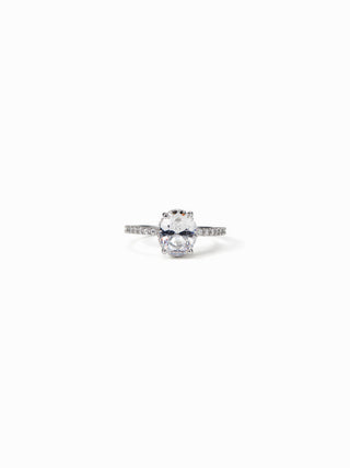 Zircon RHINESTONE DECOR RING For Date Party/Clubbing Wedding